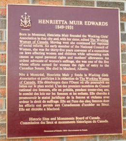 Post Office Plaque Fort Macleod Alberta