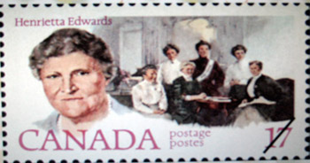 Henrietta Muir Edwards Commemorated on a Canadian Postage Stamp 