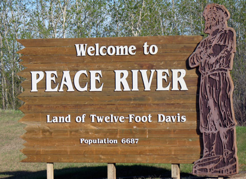 Welcome to Peace River 'Land of Twelve-Foot Davis'